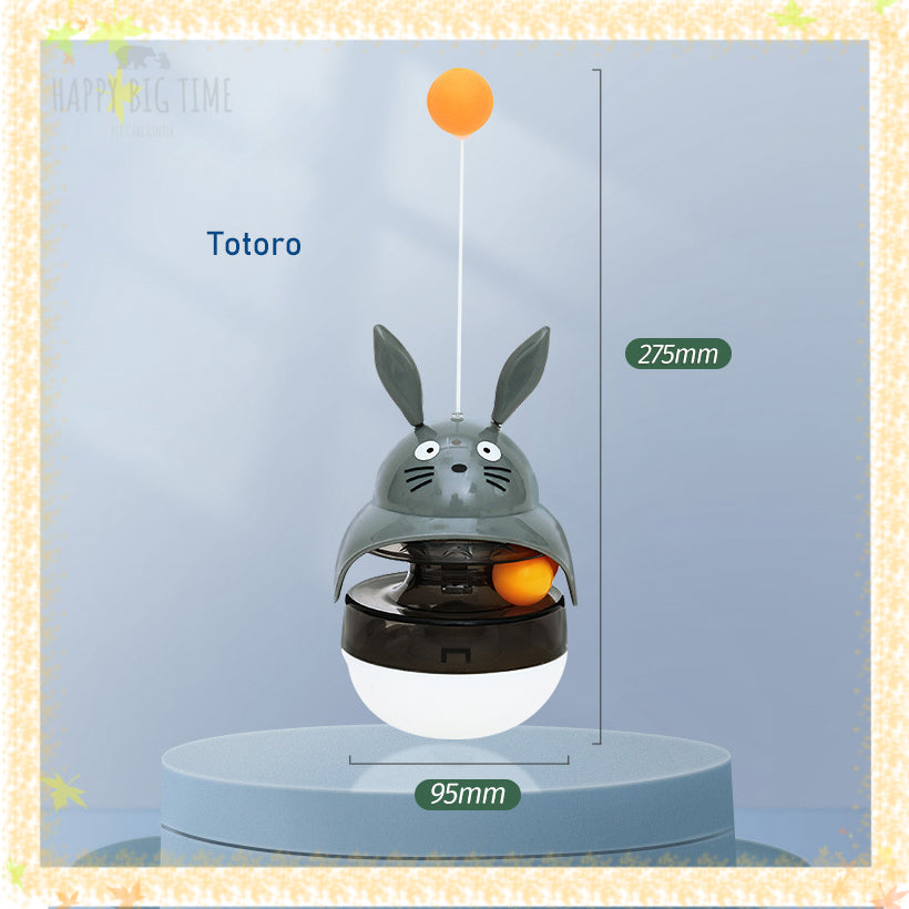 Pet Tumbler Leaking Food Ball Tease Stick Educational Toy To Relieve Boredom Pet Supplies