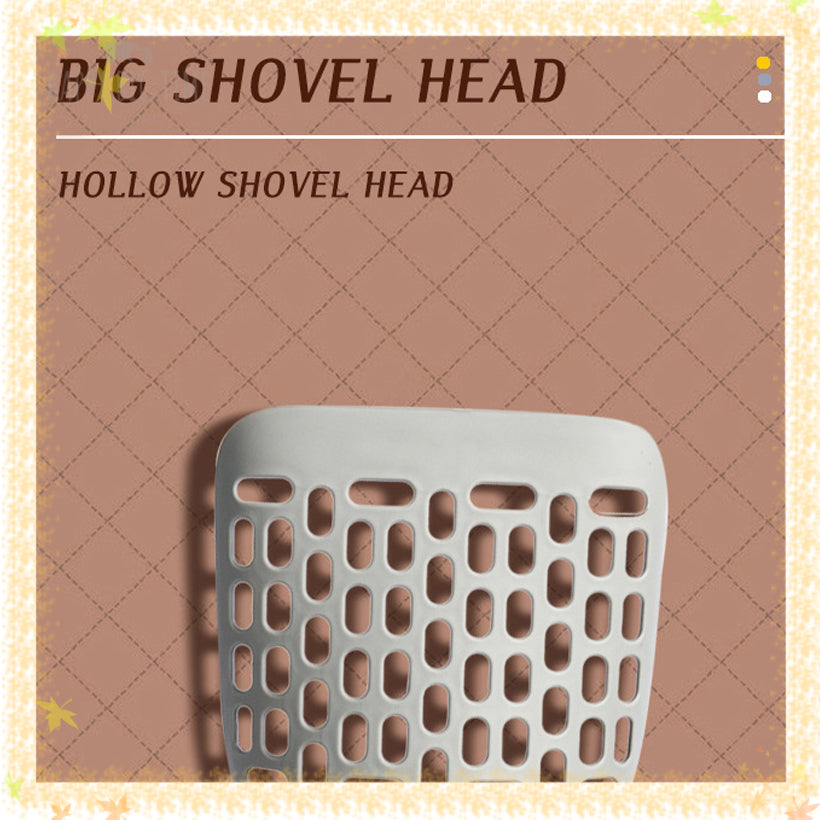 Plastic Cat Litter Scoop Pet Care Sand Waste Scooper Shovel Hollow Cleaning Tool Lightweight Durable Easy to Clean