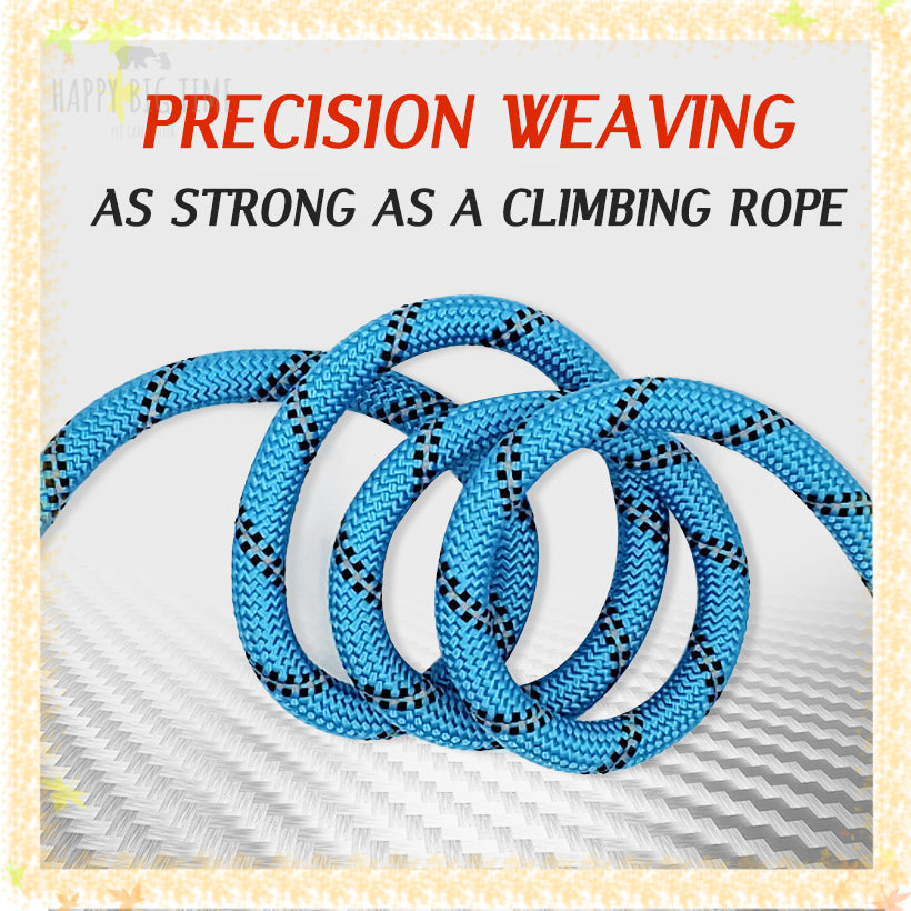 Reflective Nylon Leashes Pet Dogs Chain Traction Rope Leads for Running Free Hands Rope Chain for Small Large Dogs