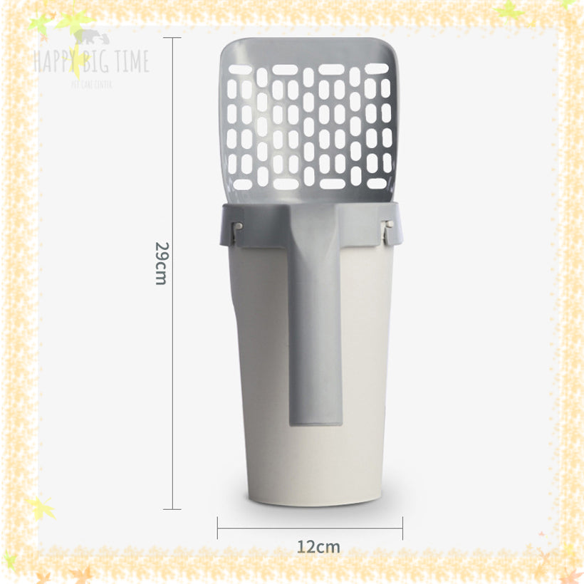 Plastic Cat Litter Scoop Pet Care Sand Waste Scooper Shovel Hollow Cleaning Tool Lightweight Durable Easy to Clean
