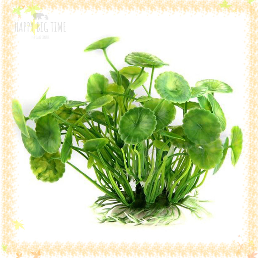 Simulation Water Plant For Fish Turtle Tank Landscaping Aquarium Decoration Ornament