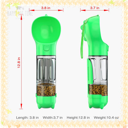 Portable Pet Dog Water Bottle Food Feeder For Pet Dogs Travel Puppy Cat Drinking Bowl Outdoor Pet Water Dispenser Pet Product