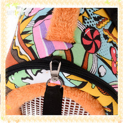 Pet Carrier Outdoor Backpack Safety Protection Travel Bag for Hamster Mole Dutch Pig Hedgehog Squirrel Guinea Pig