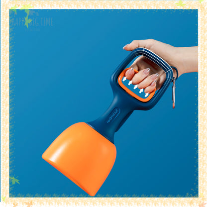 Pet Toilet Picker Large Diameter Poop Scooper Shoveling for Dogs Cats Easy To Carry Poop Picker Out Garbage Bag